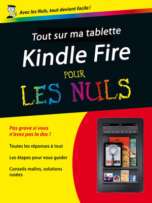 cover image of Tout sur mon Kindle Fire Pour les Nuls